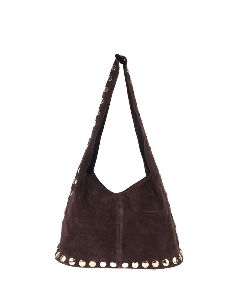 Giuliano Leather  Leder-Schultertasche | Wildleder | 552482