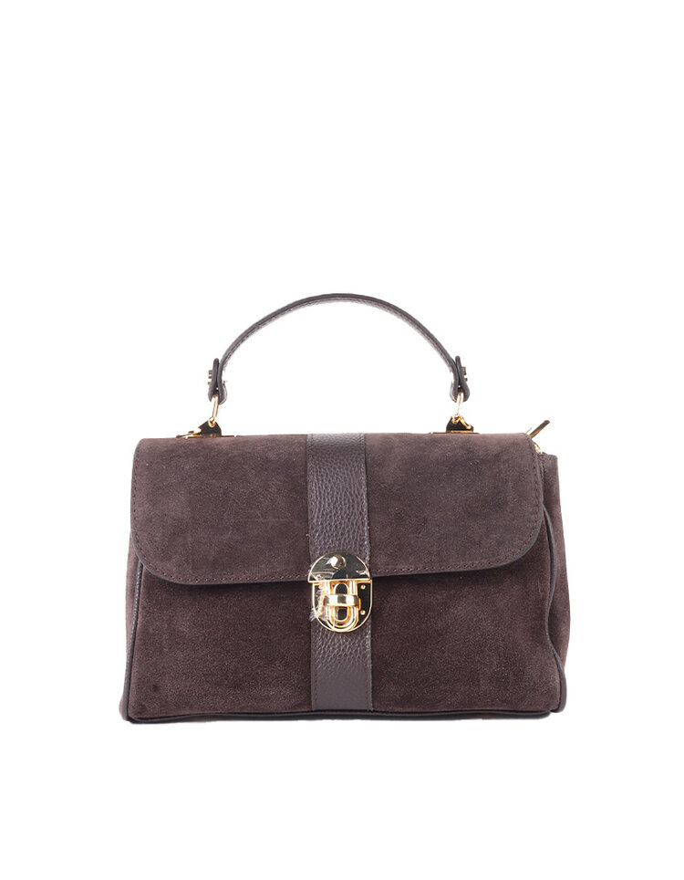 Giuliano Leather  Leather hand bag | Suede | 552481