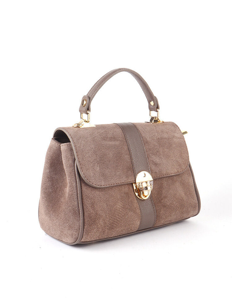 Giuliano Leather  Leather hand bag | Suede | 552481