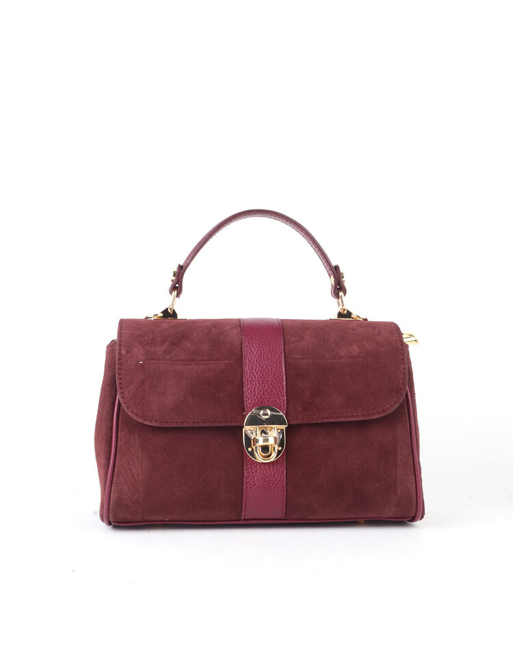 Giuliano Leather  Leather hand bag | Suede | 552481