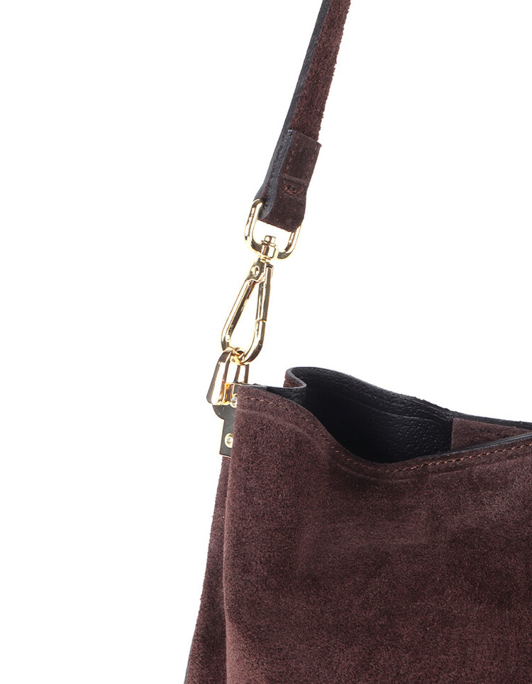 Giuliano Leather  Leder-Handtasche | Wildleder | 552470