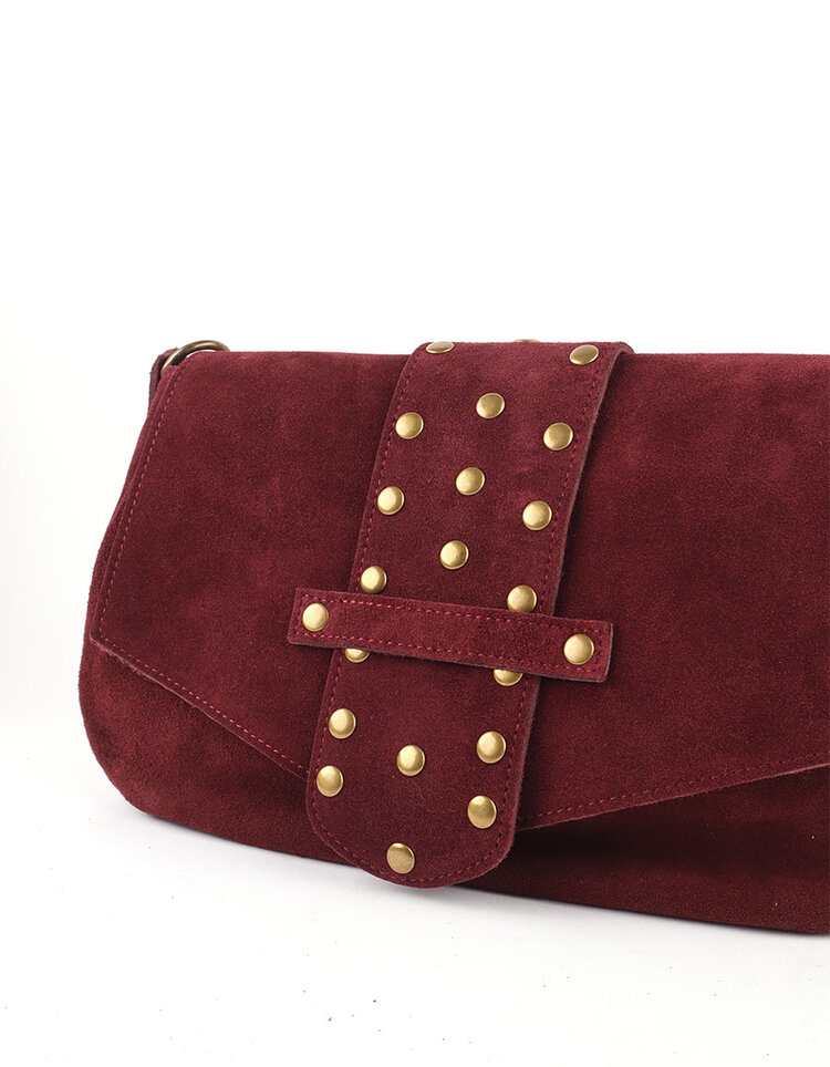 Giuliano Leather  Lederen schoudertas| Suède | 552495