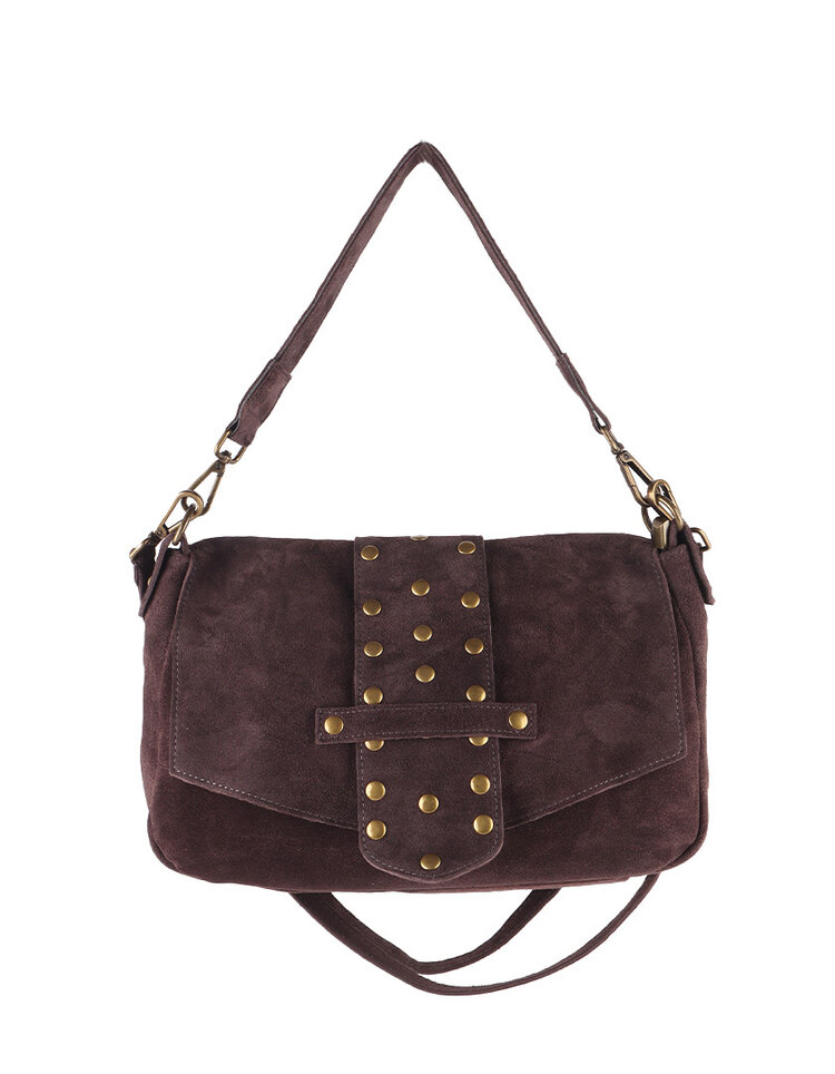 Giuliano Leather  Leather shoulder bag | Suede | 552495