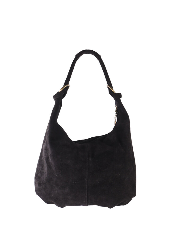 Giuliano Leather  Leder-Schultertasche | Wildleder | 552483