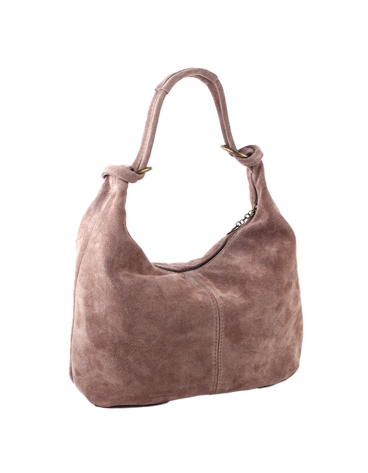 Giuliano Leather  Leder-Schultertasche | Wildleder | 552483