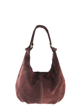 Giuliano Leather  Leder-Schultertasche | Wildleder | 552483