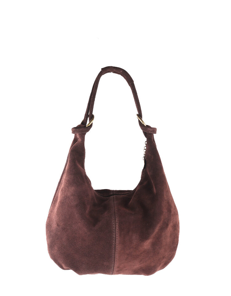 Giuliano Leather  Leder-Schultertasche | Wildleder | 552483