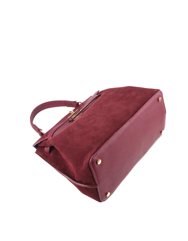 Giuliano Leather  Suede handtas | 552493