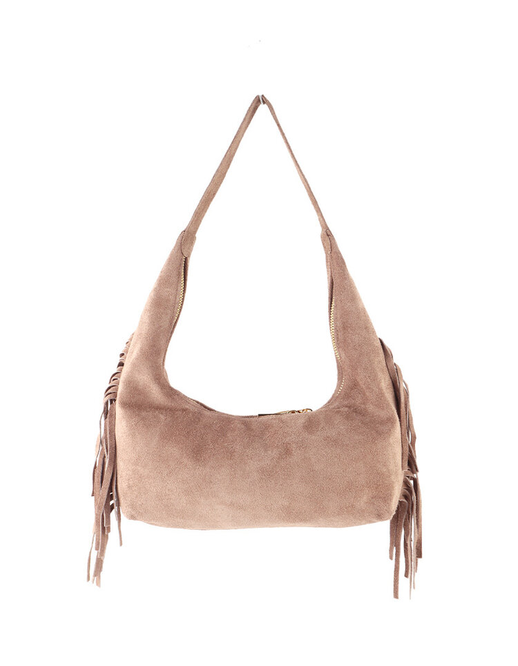 Giuliano Leather  Wildleder-Schultertasche | 552409