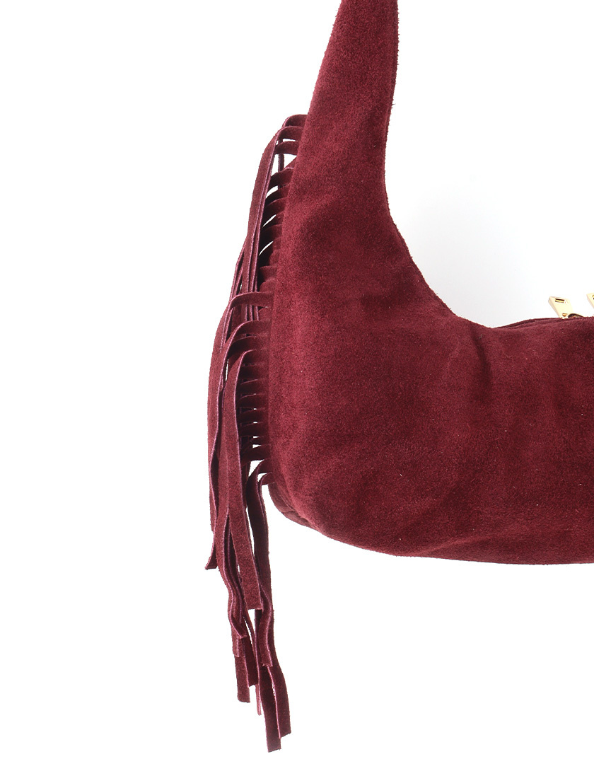 Giuliano Leather Suede schoudertas | 552409, foto 6 van 6
