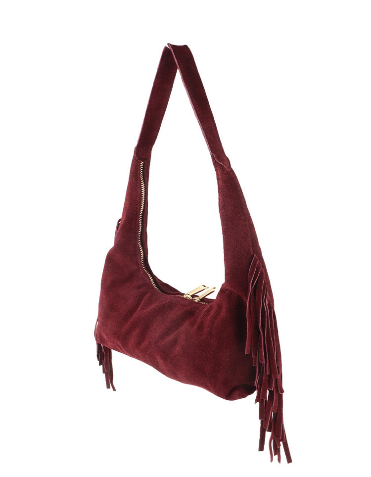 Giuliano Leather  Wildleder-Schultertasche | 552409