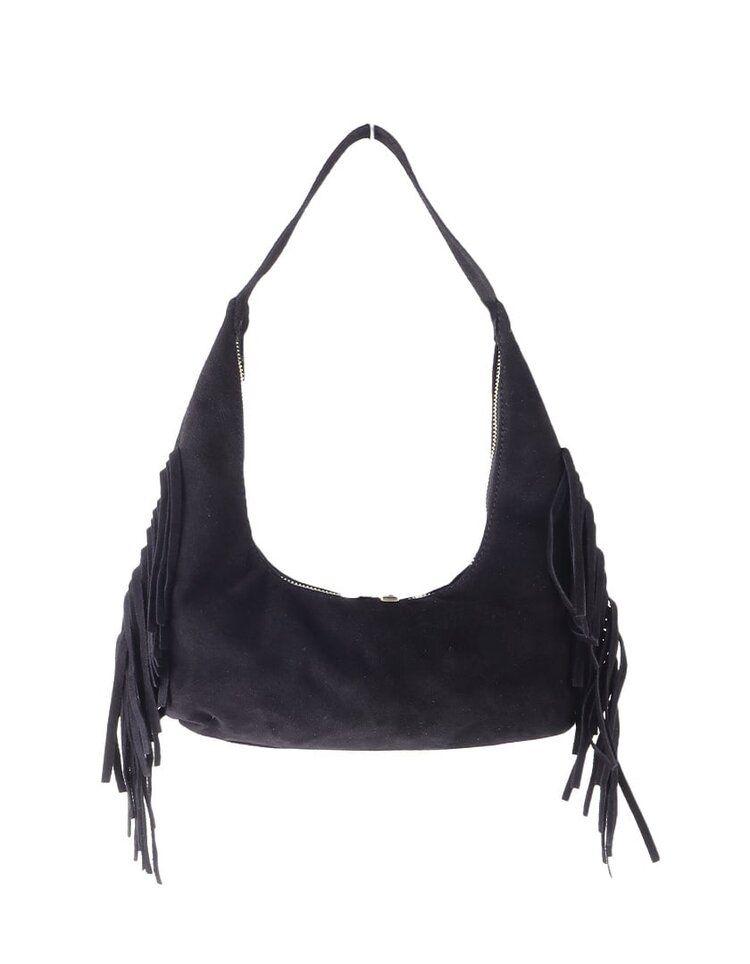 Giuliano Leather  Wildleder-Schultertasche | 552409