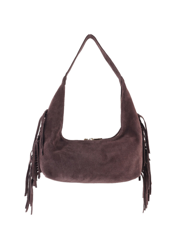Giuliano Leather  Wildleder-Schultertasche | 552409