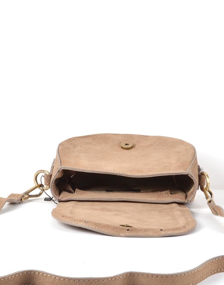 Giuliano Leather  Suède schoudertas | 552718