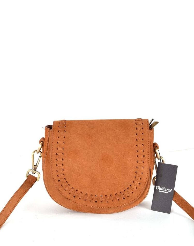 Giuliano Leather  Suède schoudertas | 552718