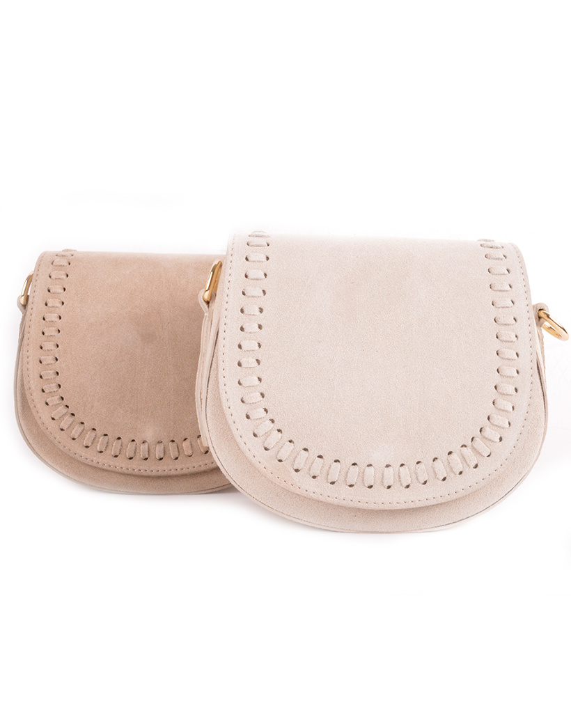 Giuliano Leather Suède schoudertas | 552718, foto 6 van 6