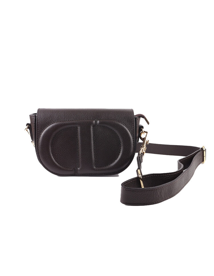 Leather shoulderbag | 552202