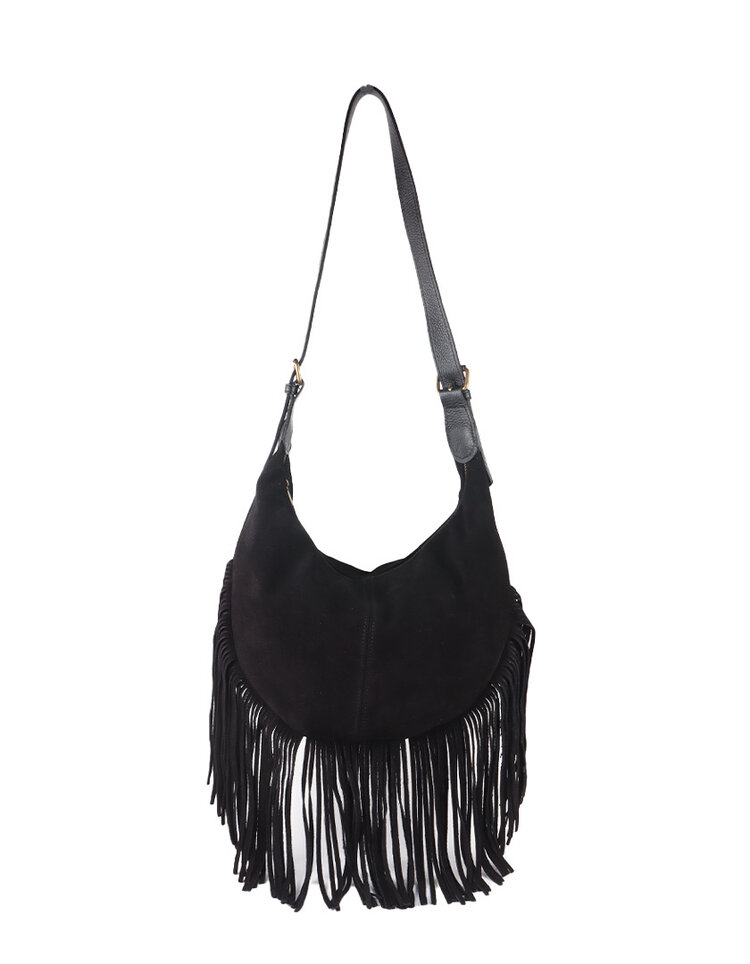 Giuliano Leather  Leather shoulder bag | Suede | 552499