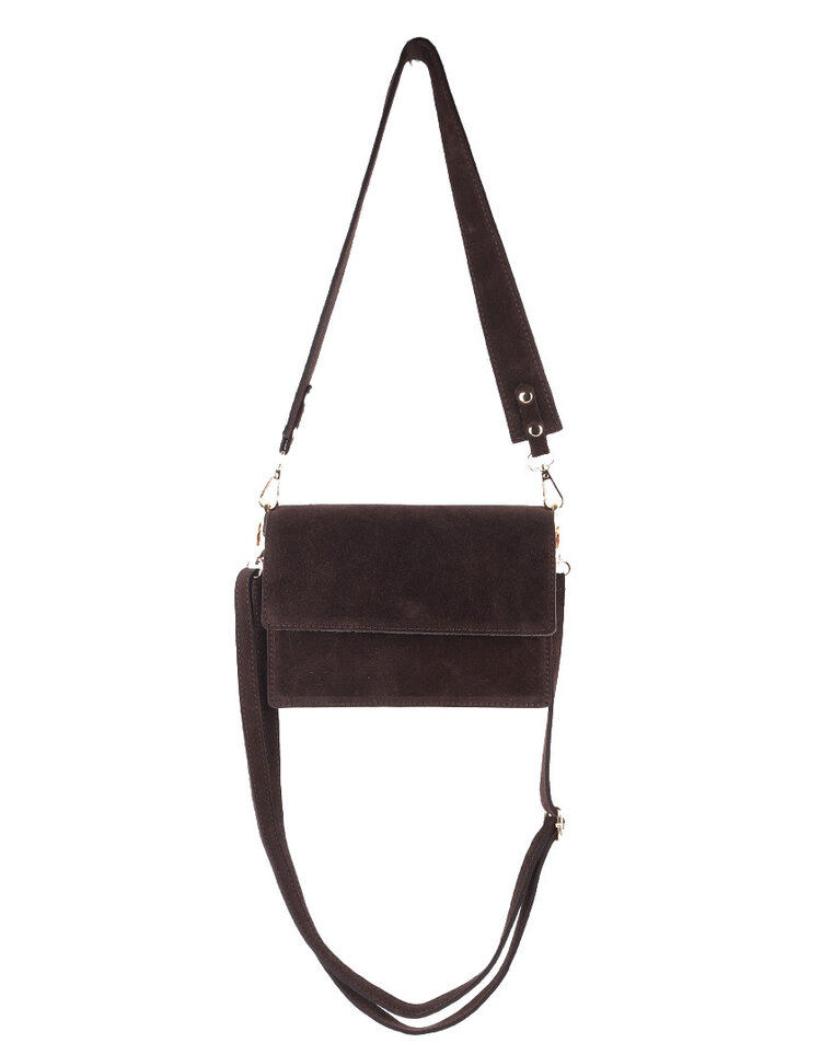 Giuliano Leather  Leder-Schultertasche | Wildleder | 552476