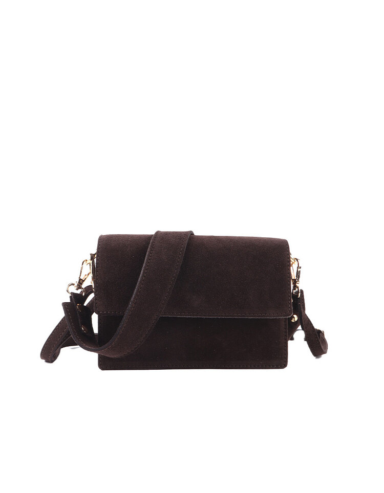 Giuliano Leather  Leder-Schultertasche | Wildleder | 552476