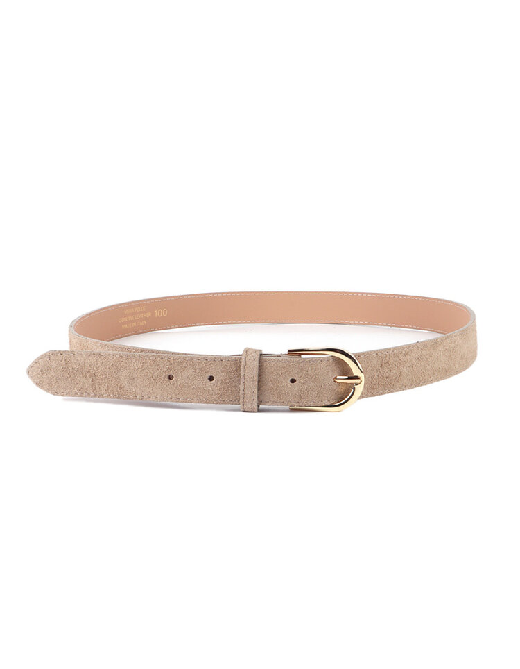 Giuliano Leather  Lederen suede riem | Suede | 559140