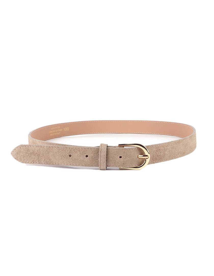 Giuliano Leather Lederen suede riem | Suede | 559140, foto 3 van 6