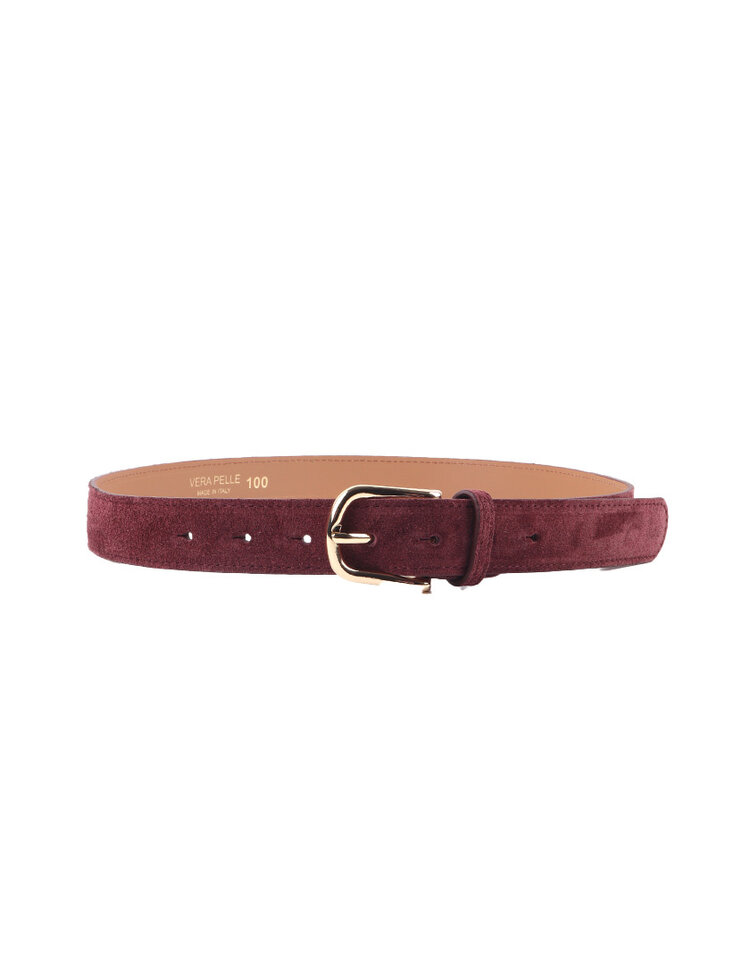 Giuliano Leather  Lederen suede riem | Suede | 559140