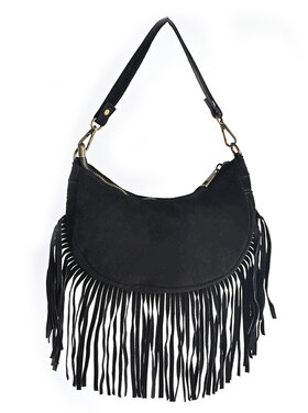 Giuliano Leather  Suède schoudertas | Franjes | 552337
