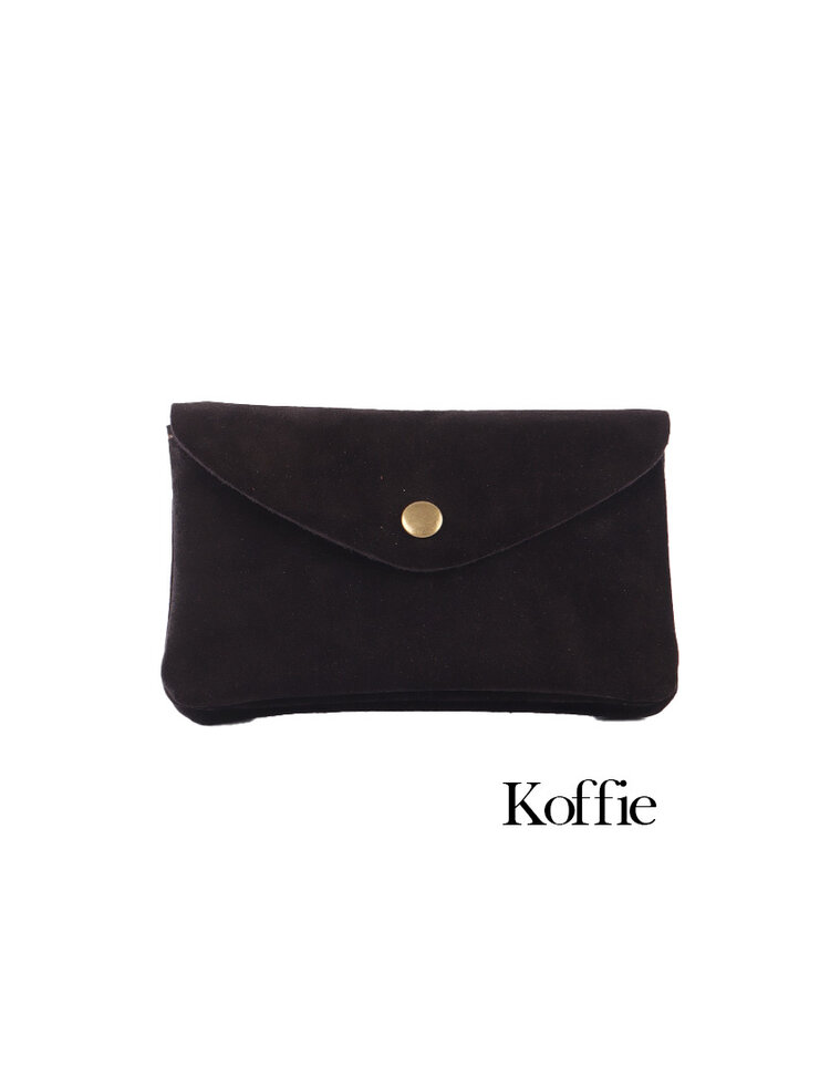 Leder-Geldbörse | Wildleder | 559146