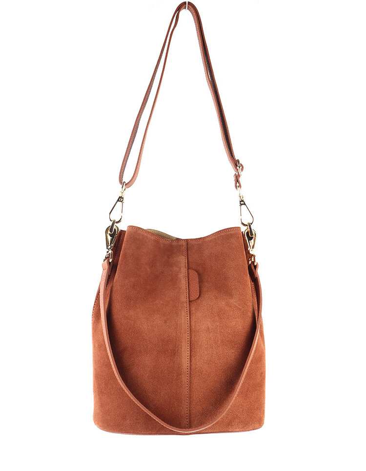 Giuliano Leather  Leder-Handtasche | Wildleder | 552470