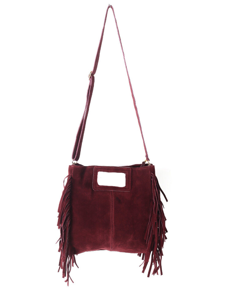 Giuliano Leather  Leather Shoulder Bag | Suede | 552509