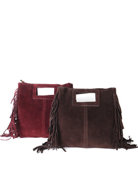 Giuliano Leather  Leather Shoulder Bag | Suede | 552509