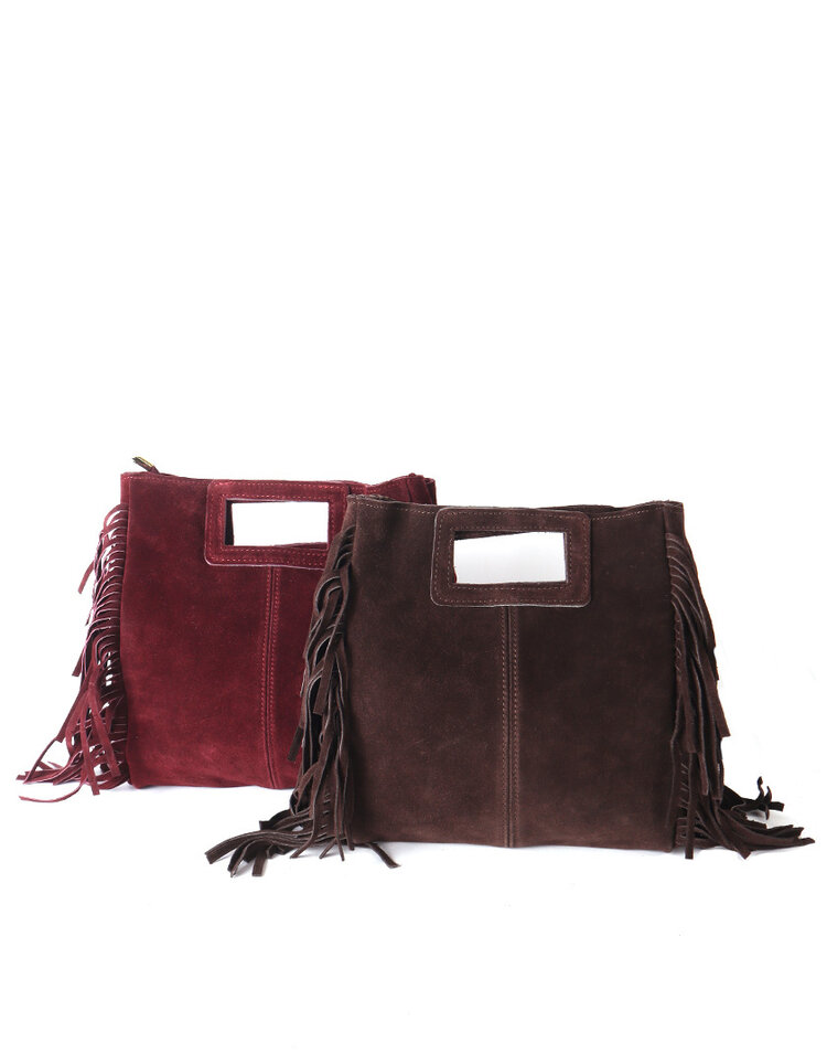 Giuliano Leather  Leather Shoulder Bag | Suede | 552509