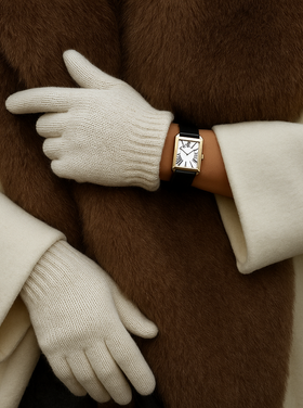 Giuliano Beige Gloves | 559058