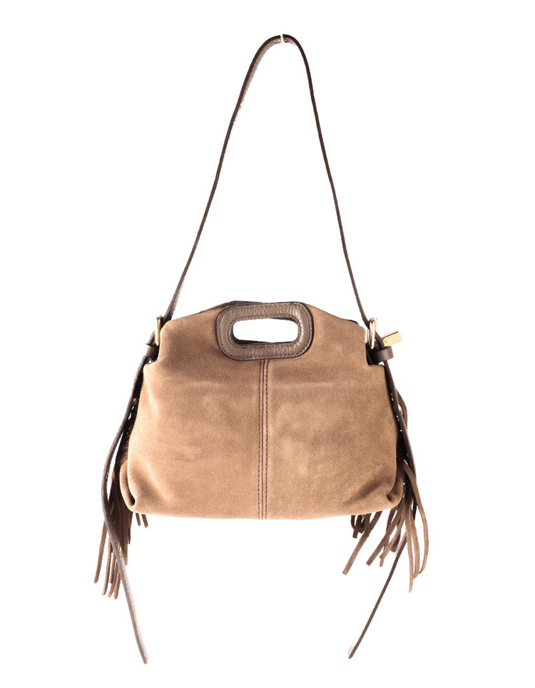 Giuliano Leather  Leder-Schultertasche | Wildleder | 552456