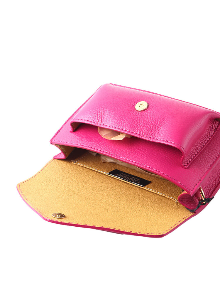 Lederen schoudertas | 552920