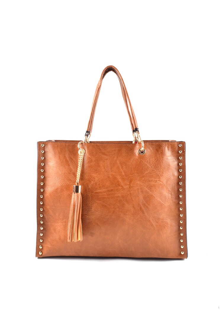 Giuliano Artificial Leather handbag with inside bag | 30068