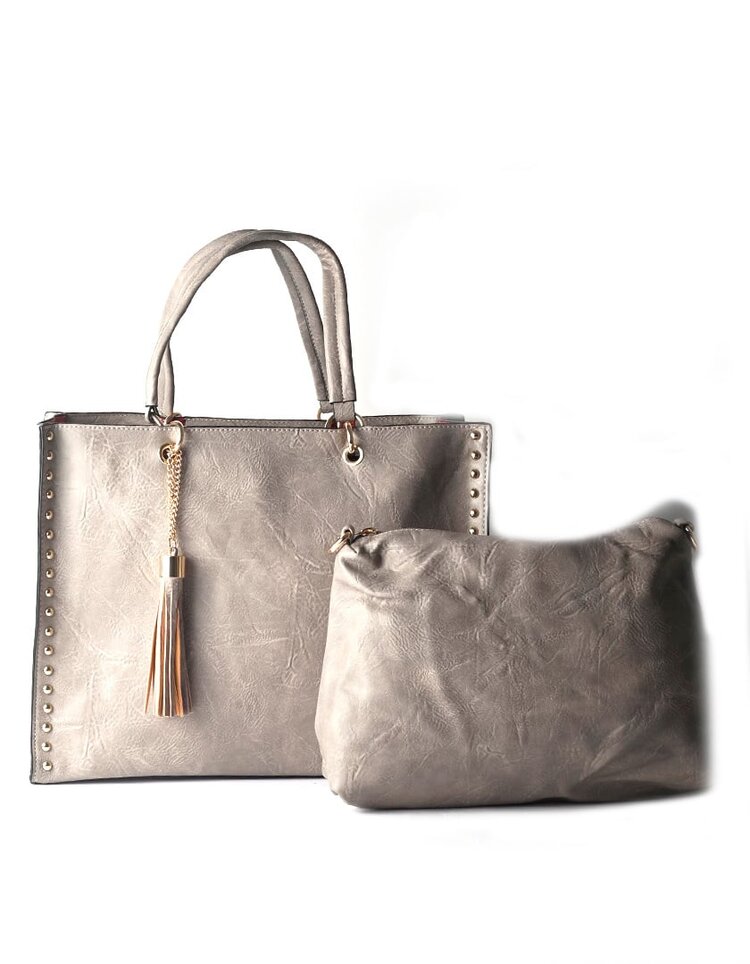 Giuliano Artificial Leather handbag with inside bag | 30068