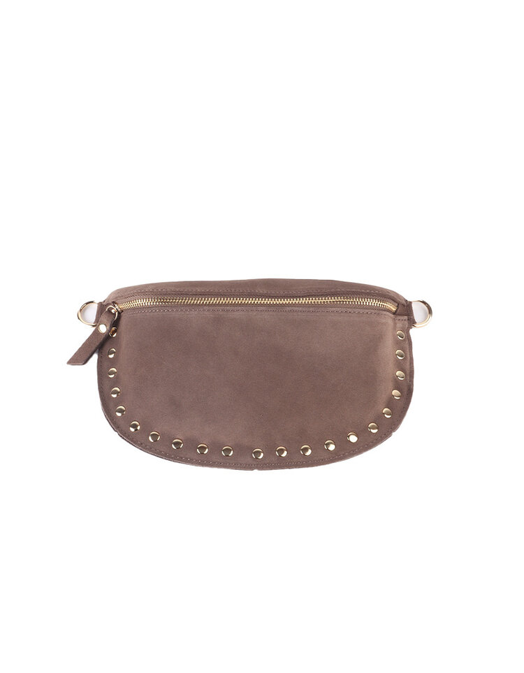 Giuliano Leather  Leder-Schultertasche | Wildleder | 552472
