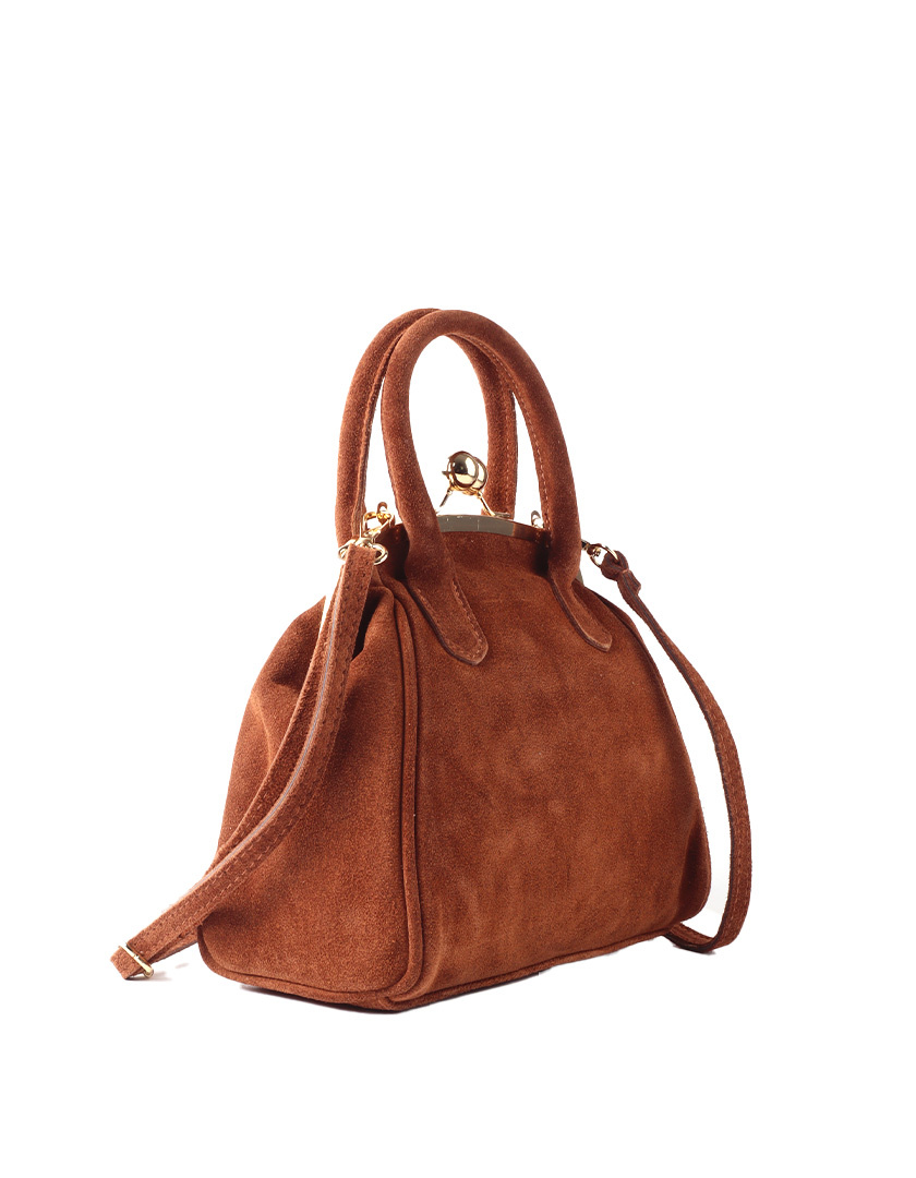 Giuliano Leather Lederen handtas | Suede | 552516, foto 2 van 6