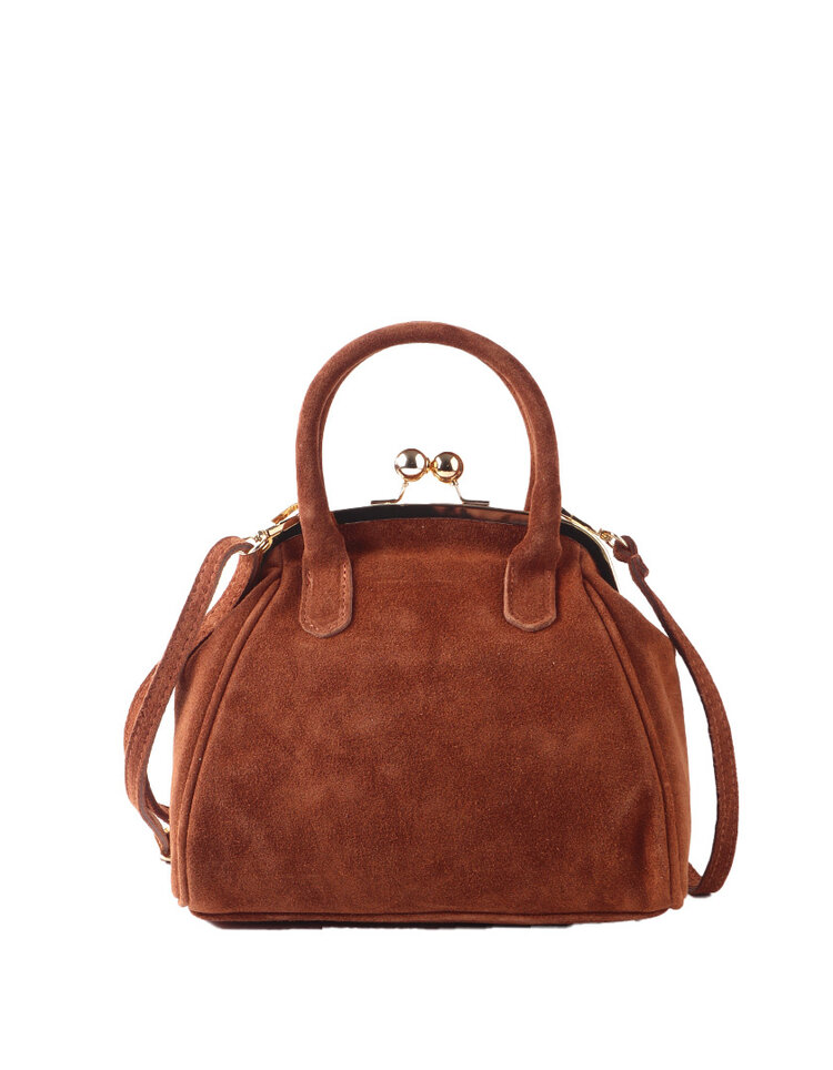Giuliano Leather  Leder-Handtasche | Wildleder | 552516