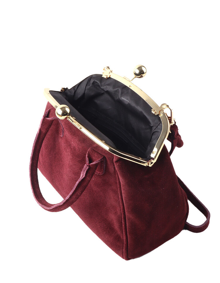 Giuliano Leather  Leder-Handtasche | Wildleder | 552516