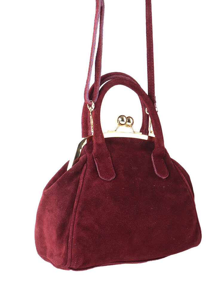 Giuliano Leather  Leder-Handtasche | Wildleder | 552516
