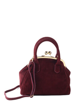 Giuliano Leather  Leder-Handtasche | Wildleder | 552516