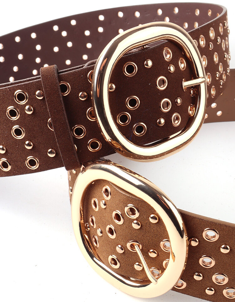 Giuliano Kunstlederen Riem | Suede | 559061