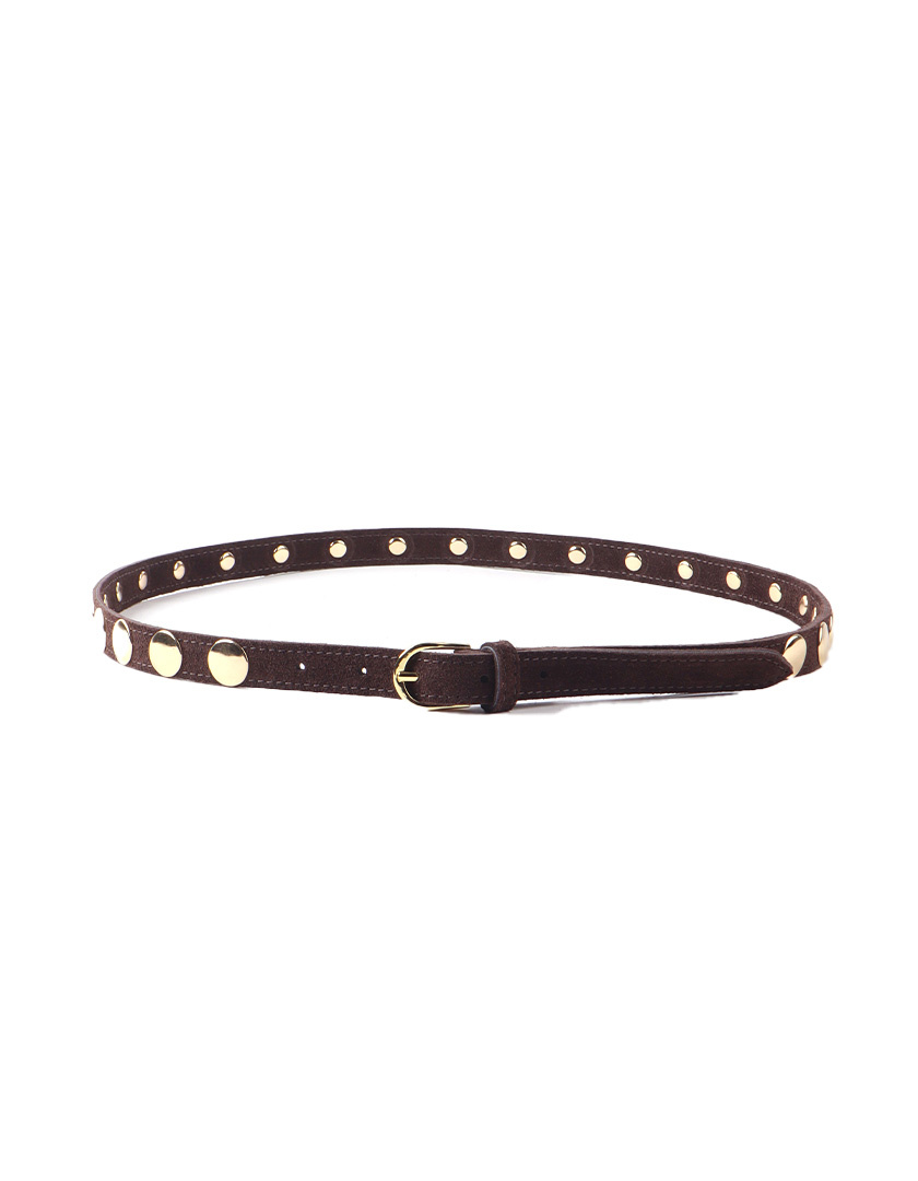 Giuliano Leather Lederen suede riem | Studs | 559060