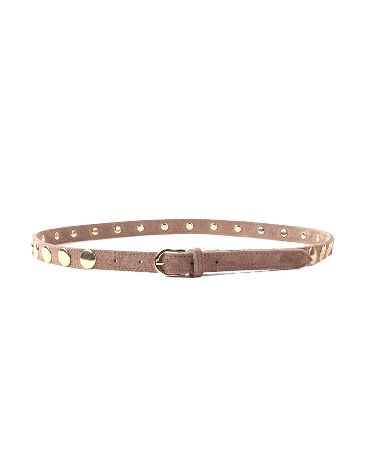 Giuliano Leather  Lederen suede riem | Studs | 559060
