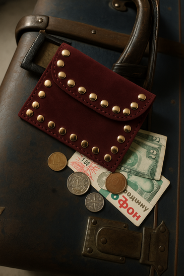 FW25 | Suede Portemonee