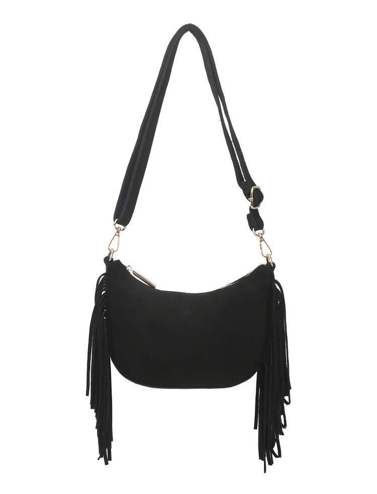 Giuliano Kunstwildleder-Schultertasche | 40090