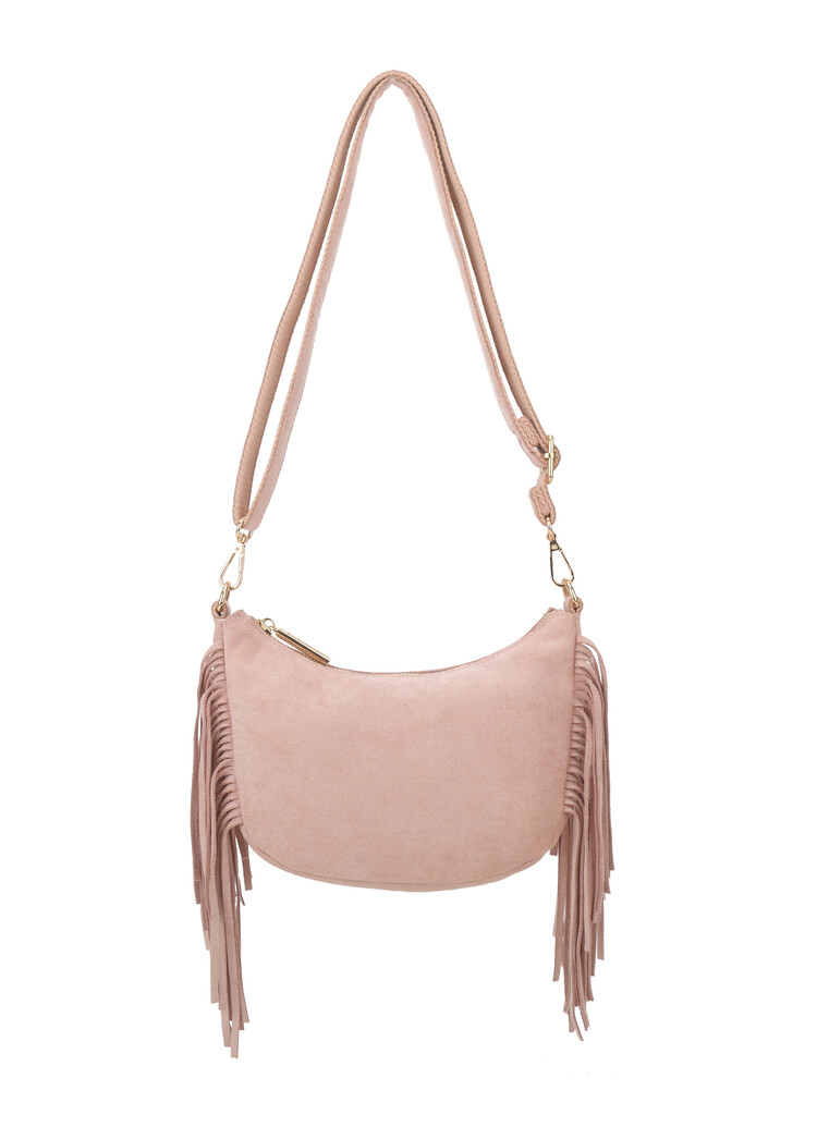 Giuliano Kunstwildleder-Schultertasche | 40090